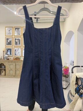 Kate Spade New York x Target Dark Denim Fit & Flare Dress – Size 8